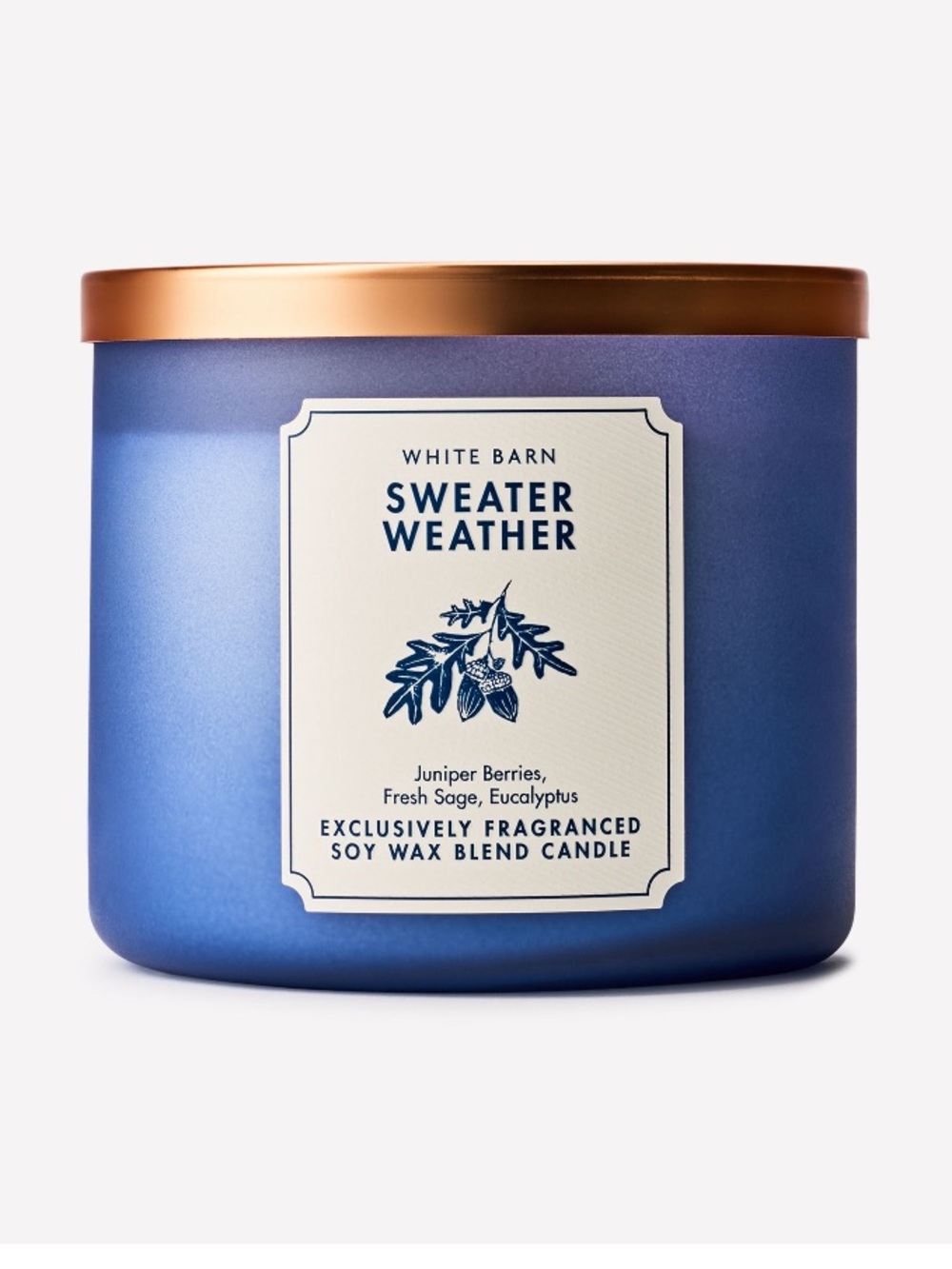 2/$34 “SWEATER WEATHER” 3-Wick Candle by B&BW / WB, 14.5 oz / 411 g, NWT